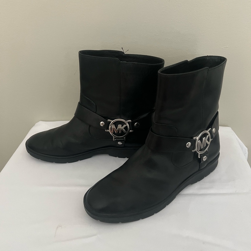 Michael Kors Moto Ankle Boots